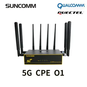 High Speed Network SUNCOMM O1 4G 5G Wireless Router WiFi 6 1800Mbps 5g Router With Sim Card Slot