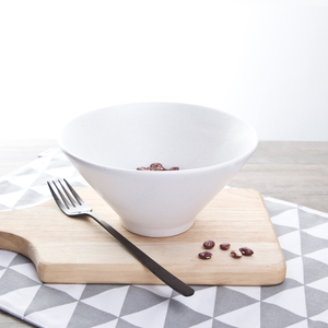 Cuenco de piedra cónico negro mate de cerámica de alta calidad pequeño <span class=keywords><strong>para</strong></span> servir sopas ensalada de caldo - Product Image 3