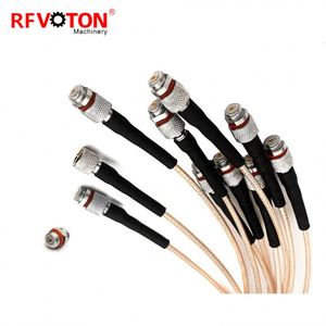 RG178 Cáp Đồng Trục M5 10-32 Nữ Jack Thẳng Microdot Kết Nối 50Ohm Pigtail Nối - Product Image 3