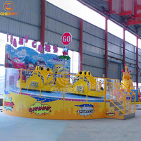 Zhengzhou Cheery manèges de carnaval jeux fou bus plateau tournant pause danse tour à vendre