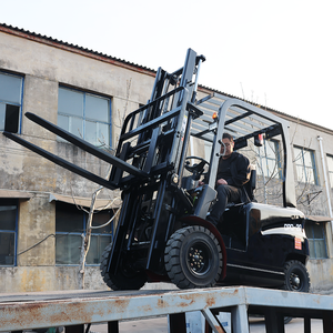 מפעל סיני חם 1 טון 1.5 טון 2 טון 2.5 טון סוללה 48v מלגזה חשמלי קטן עם קבצים מצורפים - Product Image 1