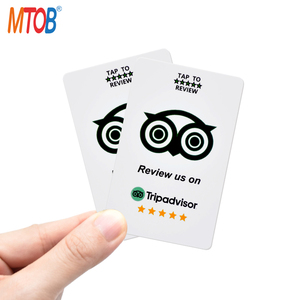 Envío rápido personalizado 13,56 MHz NFC tarjeta <span class=keywords><strong>Google</strong></span> Review NFC TARJETA DE <span class=keywords><strong>Google</strong></span> - Product Image 5
