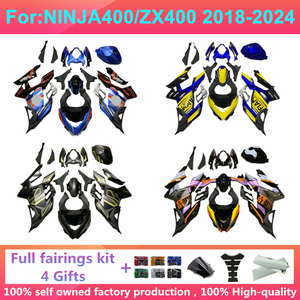 Kits de carénages de moto compatibles avec <span class=keywords><strong>KAWASAKI</strong></span> Ninja400 EX400 EX <span class=keywords><strong>Ninja</strong></span> 400 2018 <span class=keywords><strong>2019</strong></span> 2020 2021 2022 2023 Kit de carénage complet - Product Image 6