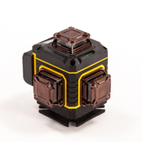 Niveau laser vert portable de petite taille 4D 16 lignes pour bricolage en extérieur, auto-nivelant à 360 degrés, professionnel, prix, ensembles d'outils de nivellement