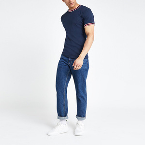 Camisetas de Algodón de Marca Propia con Gráfico de Secado Rápido y Alta Calidad para Hombre con Corte Entallado de Primera Calidad al por Mayor - Product Image 2