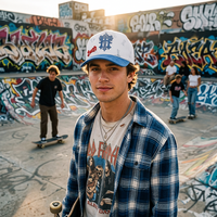 Casquette de baseball en tissu Oxford avec broderie gothique personnalisée et logo, imprimé pois tropical, streetwear urbain haut de gamme, vente en gros