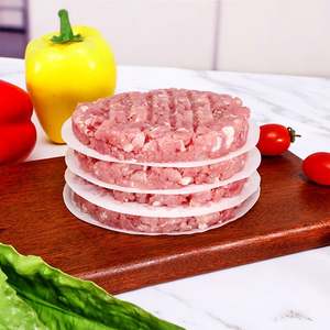 Disposable Food Grade Burger Hamburger Non <b>Stick</b> Patty Paper Round Sheets Coffee Drink Bubble Tea Waterproof Leak-proof Paper - Product Image 2