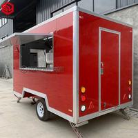 Belyoo Concession Remorque Mobile Tacos Camion Crème Glacée Chariot Café Mobile Bar Remorque Mobile Cuisine Food Truck Remorque