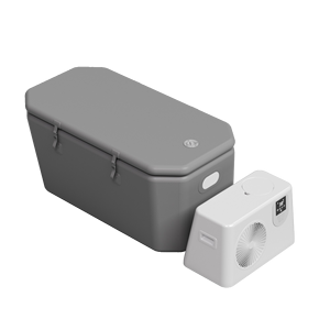 Purificador de Agua con Ozono para Spa, Bañera Fría de 1hp con Enfriador de Agua y Bañera Portátil Inclinada de Policloruro de Vinilo - Product Image 4