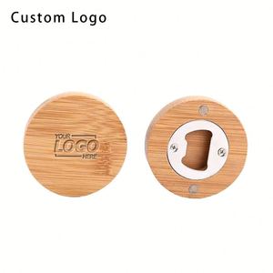 OEM Personalized Logo Magnetic Beer Opener with Geometric Motif - Perfect <b>Fridge</b> Decor for Celebrations - Product Image 1