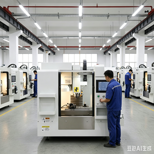 Centre CNC compact 4 axes ST VMC215 VMC315, nouveau, avec contrôleur automatique DELEM, broche BT15 - Product Image 1