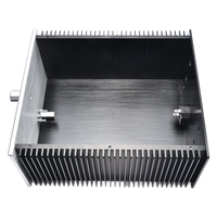Fabrication de boîtiers haut de gamme pour enceintes audio domestiques en aluminium anodisé, usinage CNC, découpe laser de tôle, pliage, brochage