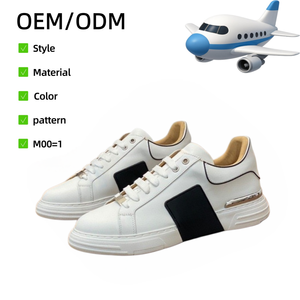 Chaussures décontractées en toile pour hommes et femmes, à lacets, antidérapantes, semelles plates, durables, rétro, confortables, blanches, pour la marche - Product Image 1