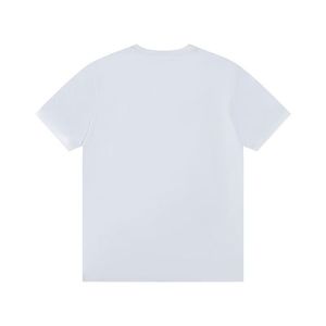 Nouveau style estival de la marque de mode polyvalente, t-shirt décontracté ample à manches courtes RL pour couple homme et femme, à rayures brodées - Product Image 6