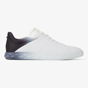 Baskets décontractées à lacets pour hommes, talon dégradé, semelle transparente à motifs géométriques, légères, pour la marche quotidienne - Product Image 3