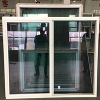 Venta al por mayor de fábrica Personalización UPVC Ventanas corredizas de vidrio de doble acristalamiento Low E