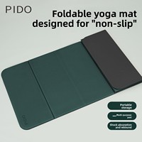 Tapis de yoga écologique en TPE, épaisseur 8 mm, haute densité, pliable, non toxique, sans odeur, pour Pilates et Yoga