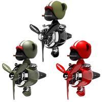 Diffuseur de parfum solide longue durée pour intérieur de voiture, désodorisant anti-odeurs avec tête oscillante, clip de ventilation pour parfum de voiture