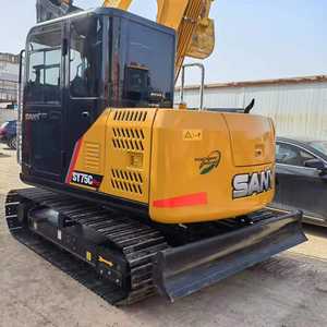 Excavadora Hidráulica de 7.5 Toneladas, Excavadora Usada de Alta Calidad SY75C, Excavadora Usada con 1 Año de Garantía, Sany SY75C Usada - Product Image 2