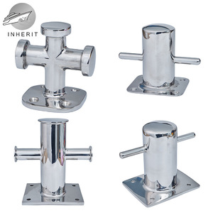 Poste de guía marino individual Inherit Marine 62/120/150 de acero inoxidable para puertos y muelles - Product Image 1