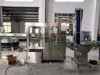 Mini ligne de production de remplissage d'usine d'eau minérale usine d'embouteillage d'eau potable ligne de remplissage d'eau entièrement automatique avec système d'emballage