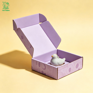 Caja <span class=keywords><strong>de</strong></span> Envío <span class=keywords><strong>de</strong></span> Cartón con Logotipo Creativo Impreso <span class=keywords><strong>para</strong></span> Regalos Hechos a Mano, Caja <span class=keywords><strong>de</strong></span> Correo <span class=keywords><strong>para</strong></span> Arte Decorativo - Product Image 2