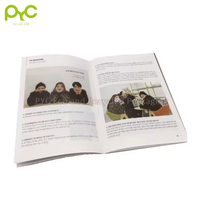 Impression de livres d'histoires de catalogue d'instructions manuelles en papier à couverture souple à bas prix personnalisé