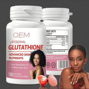 Liposomale Glutathion <span class=keywords><strong>Softgel</strong></span> <span class=keywords><strong>Capsule</strong></span> Voor Jeugdige Huidenergie En Antioxiderende Gezondheidszorg Veilig Voor Zwangere Vrouwen En Kinderen - Product Image 3