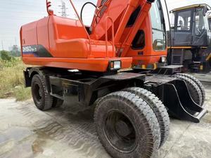 Excavateur sur pneus Doosan Dh150W-7 d'occasion Original Corée Doosan Dh150W-7 150W Excavateur sur pneus Doosan 15 tonnes - Product Image 6