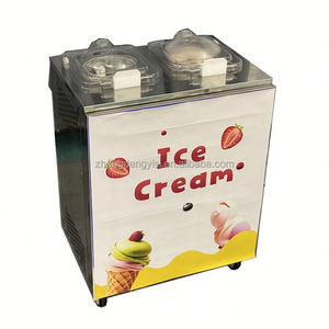 Machine à Gelato Italienne Professionnelle pour la Fabrication de Crèmes Glacées Dures, Sorbets et Pâtes Glacées, Pasteurisateur de Comptoir Commercial - Product Image 6
