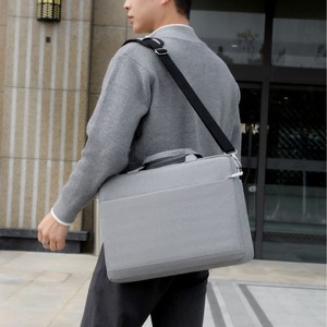 Housse pour ordinateur portable en tissu Oxford, durable, imperméable, 15,6 pouces, antichoc, sac à bandoulière multifonctionnel - Product Image 6