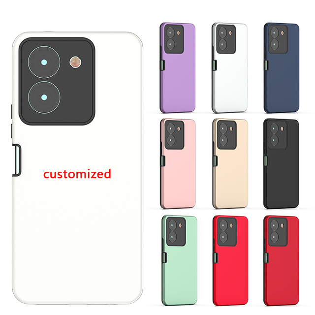 Wholesale Products Mobile Phone Bags Pc Tpu armor Protective Hard case for HTC Wildfire E4 Plus Phone case