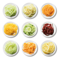 Keukenhulpje Multifunctioneel Roestvrijstalen Lemmet Ecologisch Vaatwasmachinebestendig Handmatige Saladesnijder Fruitsnijder Groentesnijder