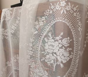 Rideau à motif personnalisé, voile brodé pour salon, rideaux en voile pour chambre à coucher - Product Image 5