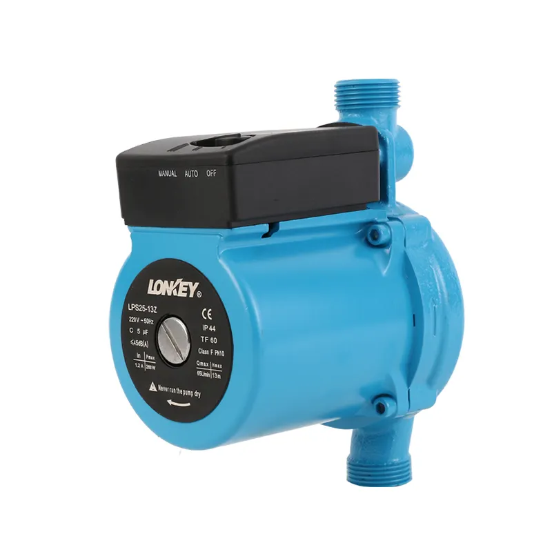 Pompe à eau à pression de circulation de surpression automatique à usage domestique pour eau chaude