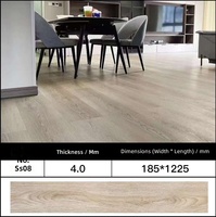 Revêtement de sol SPC emboîtable DIY : Luxe abordable, écologique, ignifuge, imperméable, panneaux polymères personnalisés à grain de bois pour