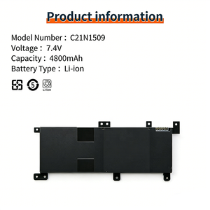Batería para Portátil C21N1509 de Fábrica para Asus <span class=keywords><strong>Vivobook</strong></span> FL5900U A556U Vm591u F556U K556U X556U X556UV R558U - Product Image 2