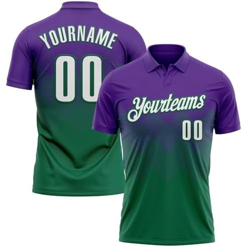 Losange violet et vert Kelly