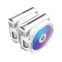 ALSEYE Dual-Tower CPU Cooler High Performance Air Cooling with 7 Heat Pipes and Pickup Lighting for Gaming PC