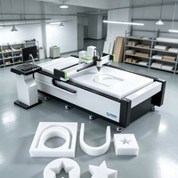 Machine de découpe CNC à prix d'usine pour inserts et empiècements en feuilles de mousse EVA, XPE, EPS, PVC pour emballages personnalisés et rembourrage de coussins en mousse