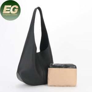 Emg 7390 véritable sac à bandoulière pour femmes Lague The Bucket pour une impression unique grand sac fourre-tout personnalisé en cuir véritable de haute qualité - Product Image 1