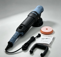Polisseuse de voiture DA 1200W à double action orbitale, polisseuse orbitale à vitesse variable de 5/6 pouces pour le cirage des voitures