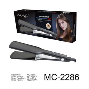 Plancha <span class=keywords><strong>de</strong></span> <span class=keywords><strong>Pelo</strong></span> Profesional Iónica MAC Best con Placas <span class=keywords><strong>de</strong></span> Titanio, Pantalla LED y Control <span class=keywords><strong>de</strong></span> Temperatura para Salón y Uso en Autocaravanas - Product Image 3