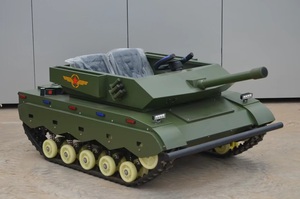 Mini tanque RC eléctrico de alta calidad, vehículo de entretenimiento de terreno fresco - Product Image 2