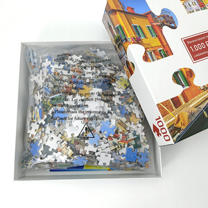 Chất lượng cao tùy chỉnh <span class=keywords><strong>1000</strong></span> mảnh giấy Câu Đố giáo dục tự làm phim hoạt hình đồ chơi với thiết kế của bạn - Product Image 5