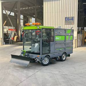 Barredora Eléctrica Multiusos para Limpieza <span class=keywords><strong>de</strong></span> Basura, Recolección <span class=keywords><strong>de</strong></span> Hojas, Rociado <span class=keywords><strong>de</strong></span> Carreteras, Barrido <span class=keywords><strong>de</strong></span> Nieve y Remoción <span class=keywords><strong>de</strong></span> Nieve - Product Image 5