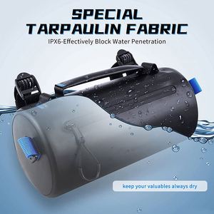 Borsa Impermeabile con Tracolla Regolabile, Accessorio per Bicicletta, Borsa Portaoggetti per Escursionismo e <span class=keywords><strong>Trekking</strong></span> - Product Image 2