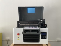 Máquinas de prensa de calor de tamaño 3360/9060 A3 Mini Plotter Impresora plana UV Xp600 Impresora de inyección de tinta con cabezal de impresión