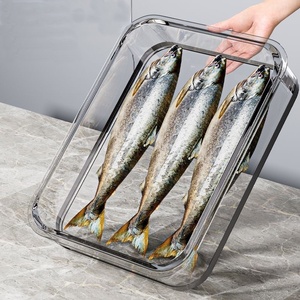 New Pet Hình Chữ Nhật Kín Leakproof Microwavable Thực Phẩm Lưu Trữ Hộp Nhựa Nhà Bếp Thực Phẩm Lưu Trữ Container - Product Image 4