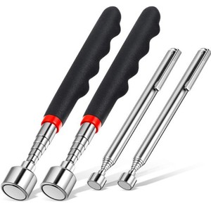 Set di 3 Utensili Magnetici Telescopici con Manico in Acciaio - Bacchetta Portatile per Recupero Oggetti in Luoghi Difficili d'Accesso - Product Image 3